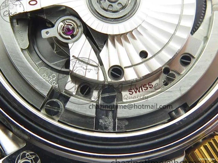 1103 MultiPurpose 2018 Seamaster Diver 300M SS YG VSF 1:1 Best Edition YG Bezel Black Dial on SS YG Bracelet A 7937